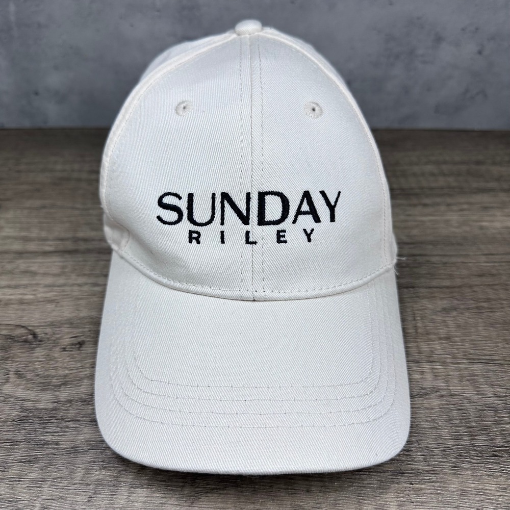 Sunday Riley~Pale Pink Adjustable Adult Hat‎